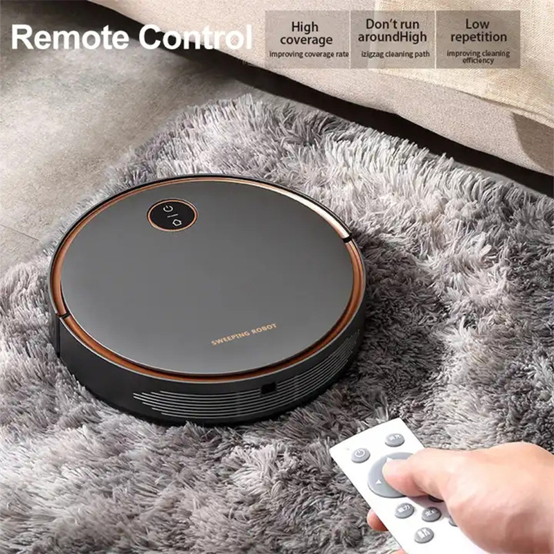 Small Appliances - Smart Robot Vacuum Auto‑Recharge 2‑in‑1 Sweep