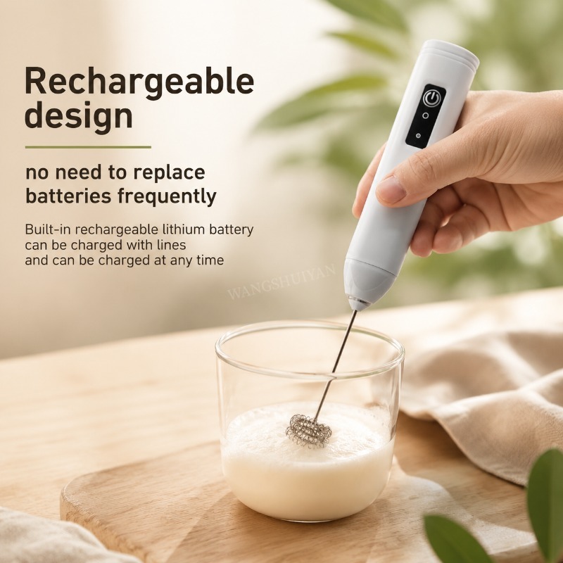 Portable Electric Milk Frother - Portable Blender Usb Rechargeable ulasan dan harga