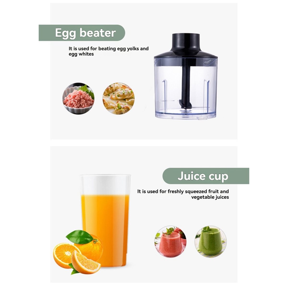 wilwill Electric Hand Blender  - Immersion Hand Blender Set ulasan dan harga