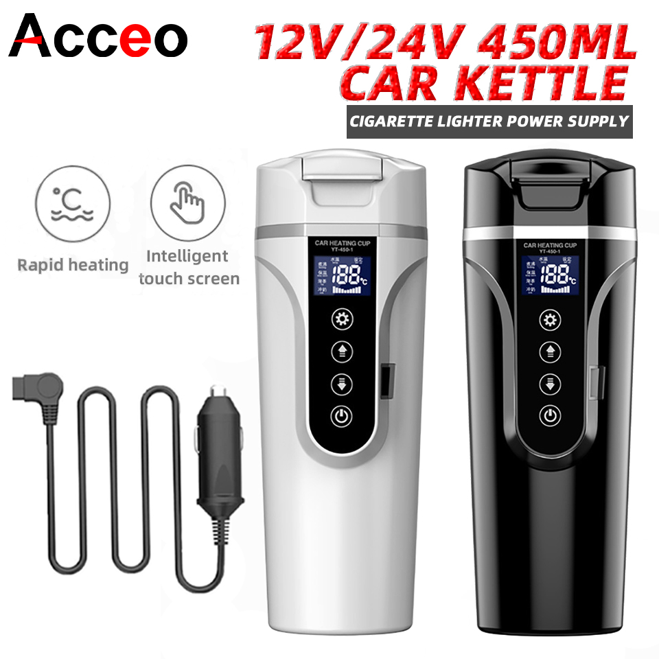R31 450ml Car Heating Cup 12v/ - Electric Kettle Temperature Control ulasan dan harga