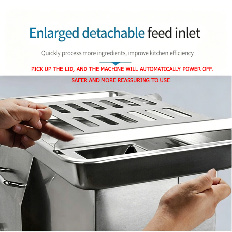 110V/220V Electric Meat Slicer - Automatic Meat Slicer Home ulasan dan harga