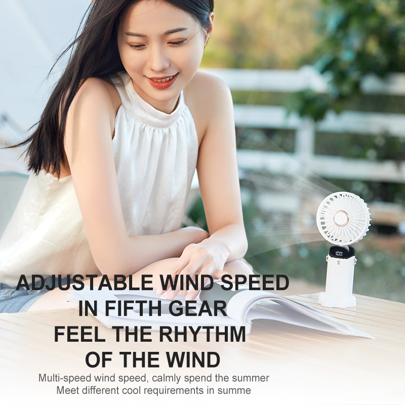 Portable Mini Fan With 5 Speed - Portable Blender Usb Rechargeable ulasan dan harga