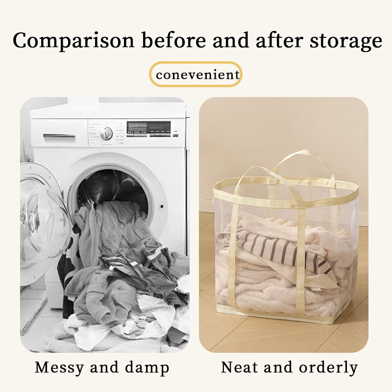 Mesh Laundry Basket Nylon With - Laundry ulasan dan harga