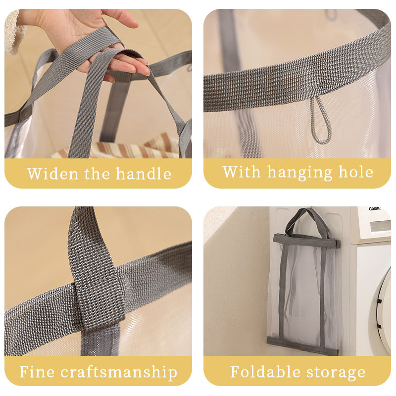 Mesh Laundry Basket Nylon With - Laundry ulasan dan harga