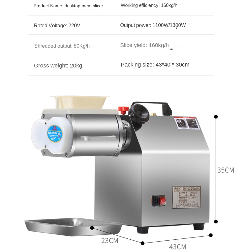 Meat slicer commercial electri - Automatic Meat Slicer Home ulasan dan harga