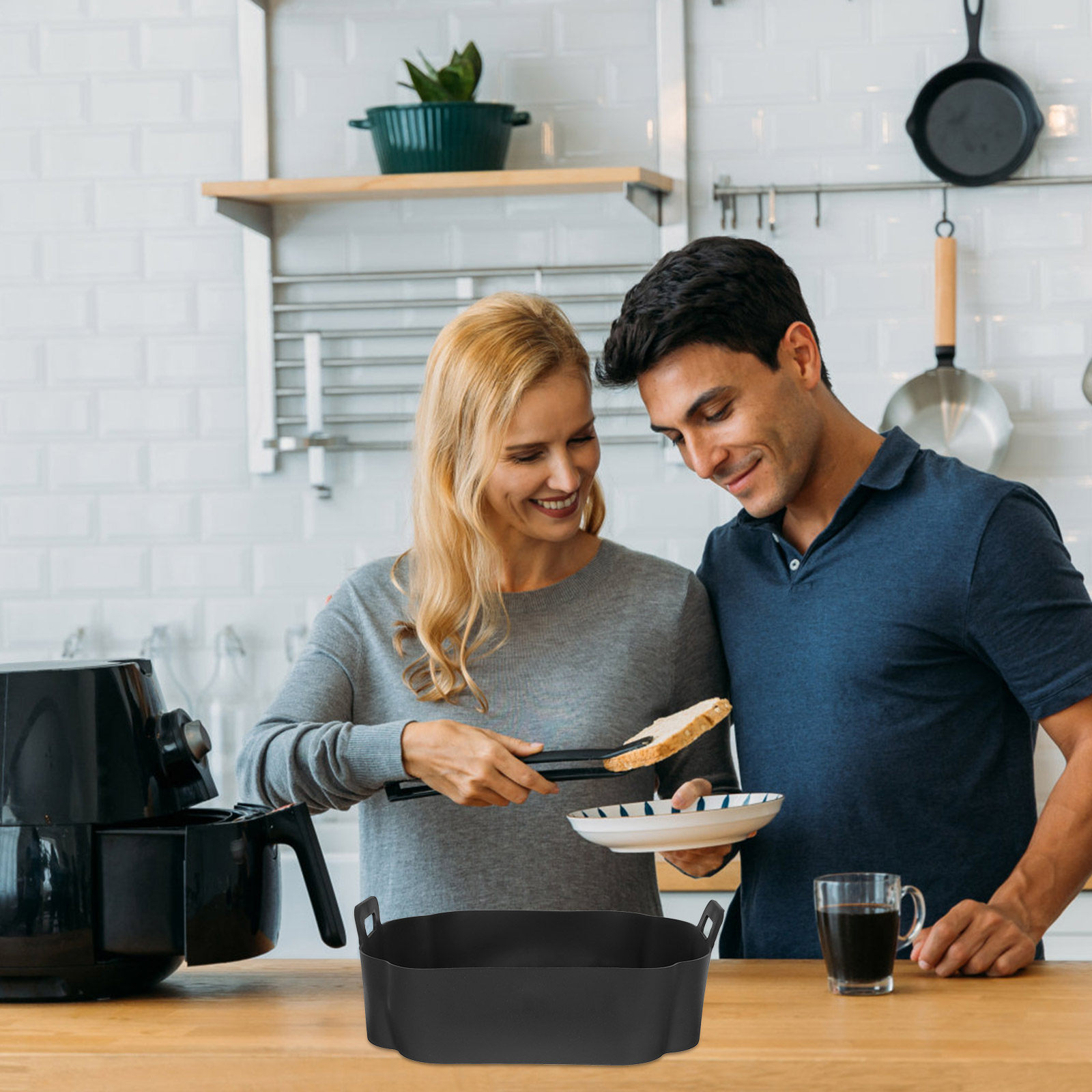 Air Fryer Silicone Baking Line - Air Fryer Silicone Pot Liner ulasan dan harga