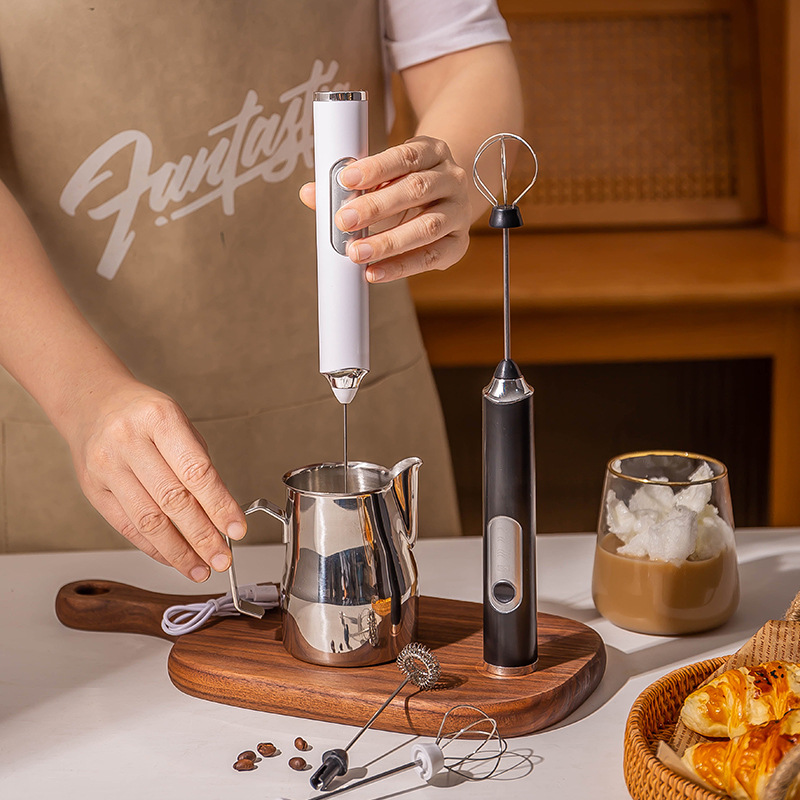 Electric Milk Foamer Blender W - Immersion Hand Blender Set ulasan dan harga