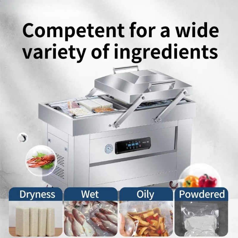 Double Chamber Vacuum Machine  - Food Vacuum Sealer Machine ulasan dan harga