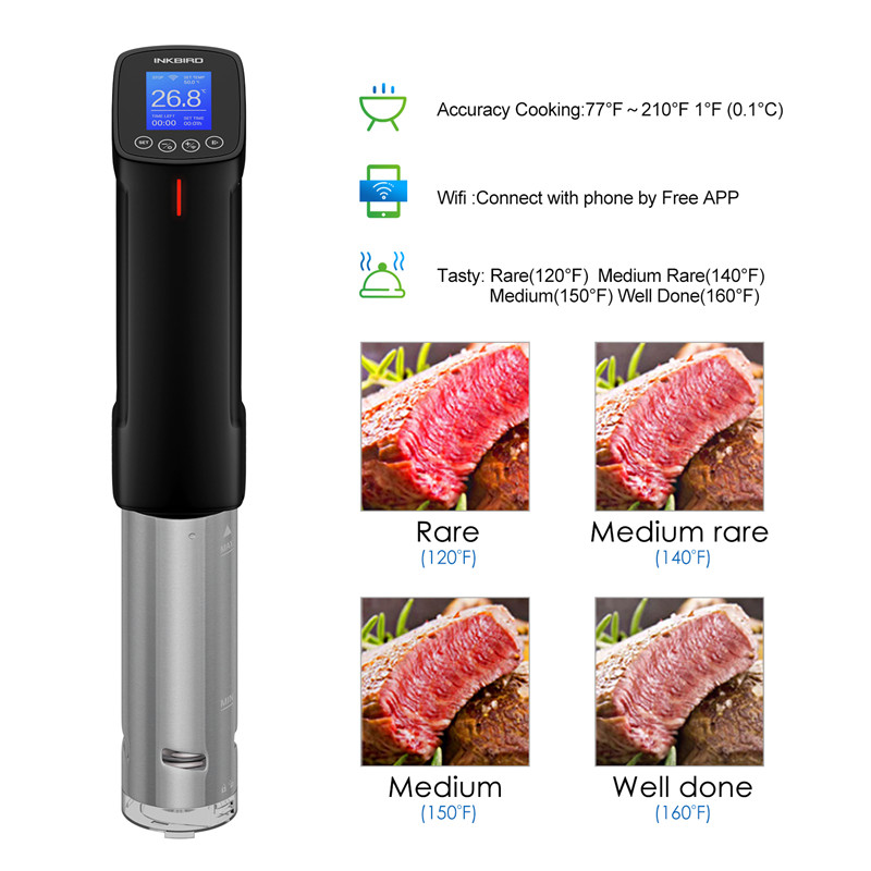 INKBIRD Sous Vide WI-FI Culina - Digital Sous Vide Precision Cooker ulasan dan harga