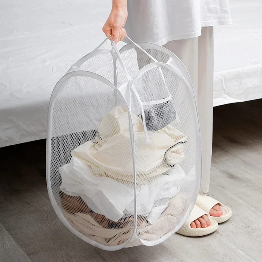 Mesh Laundry Basket Pop Up Dir - Laundry ulasan dan harga