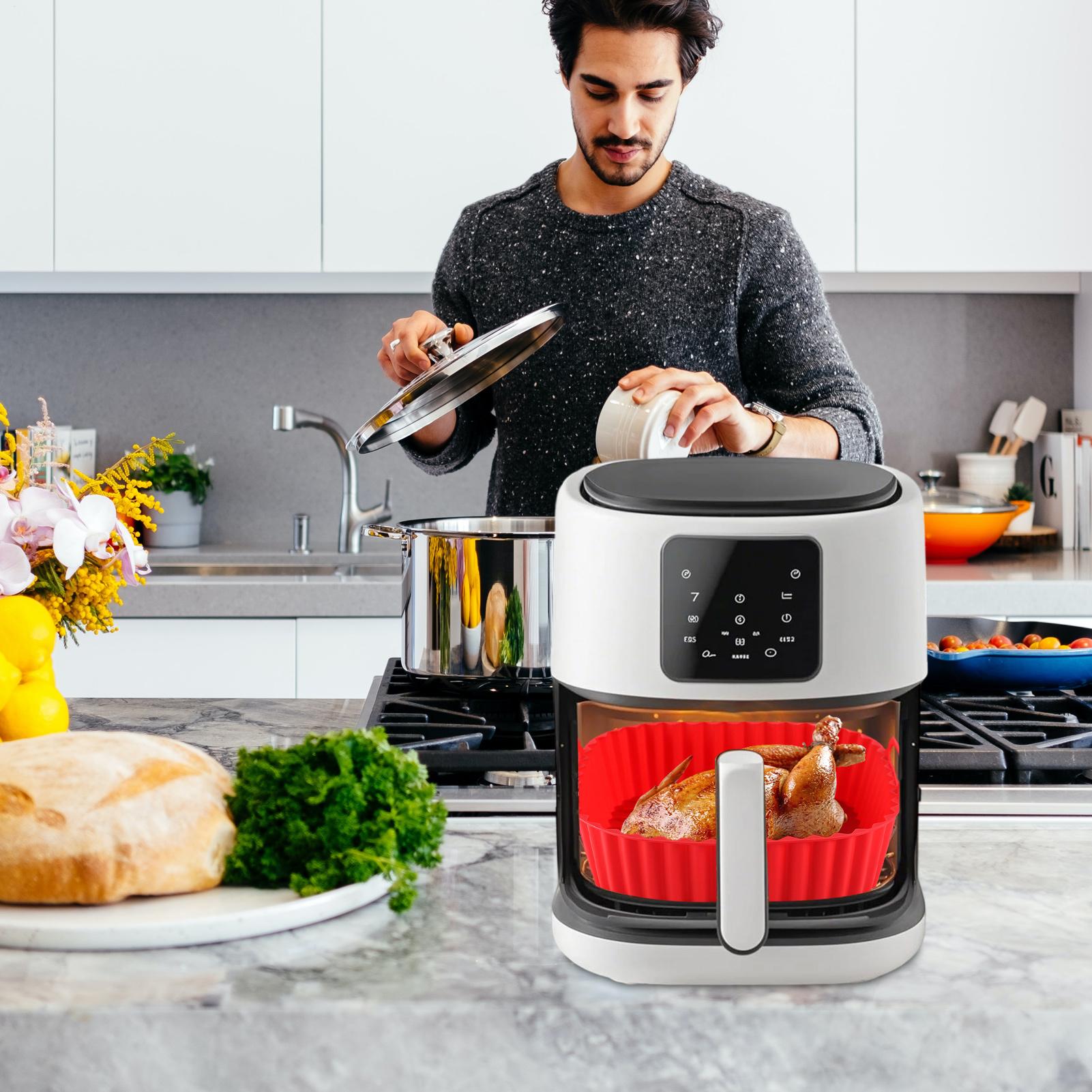Silicone Air Fryer Liners Pot  - Air Fryer Silicone Pot Liner ulasan dan harga