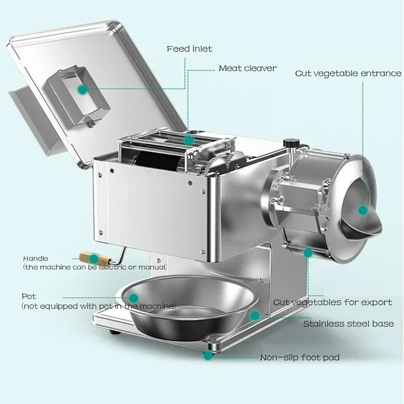 Electric Meat Slicer Machine C - Automatic Meat Slicer Home ulasan dan harga