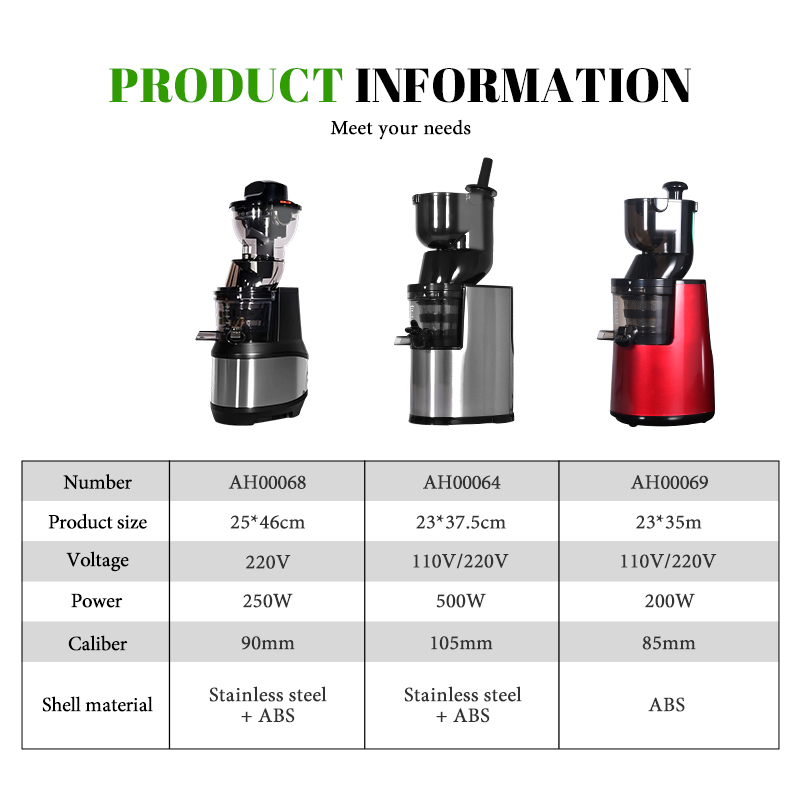 MOSEENER Commercial Portable E - Electric Slow Juicer Cold Press ulasan dan harga