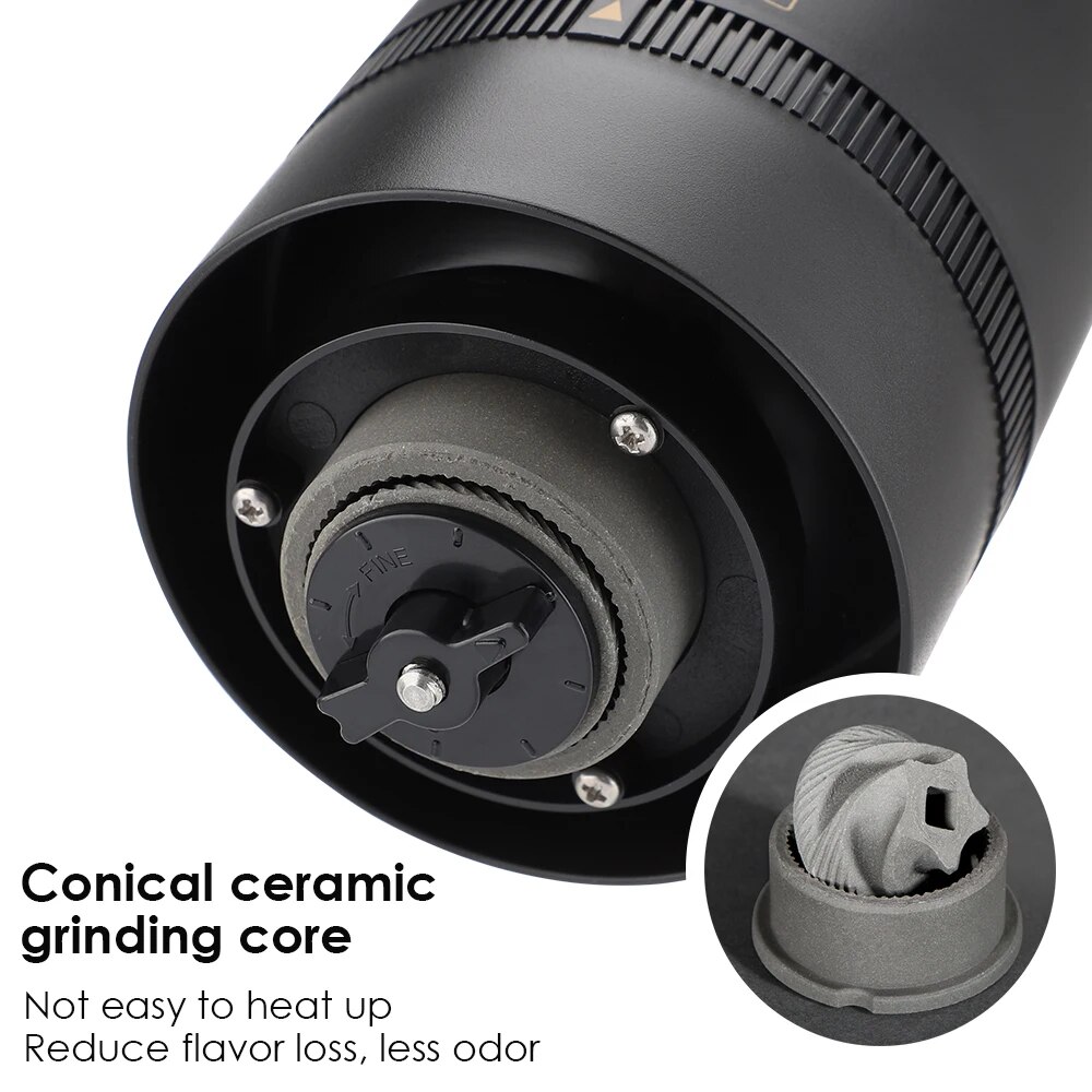 Coffee Grinder TYPE C USB Char - Coffee Bean Grinder Electric ulasan dan harga