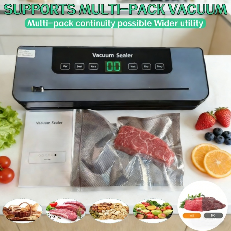 2026 6-in-1 Automatic Electric - Food Vacuum Sealer Machine ulasan dan harga