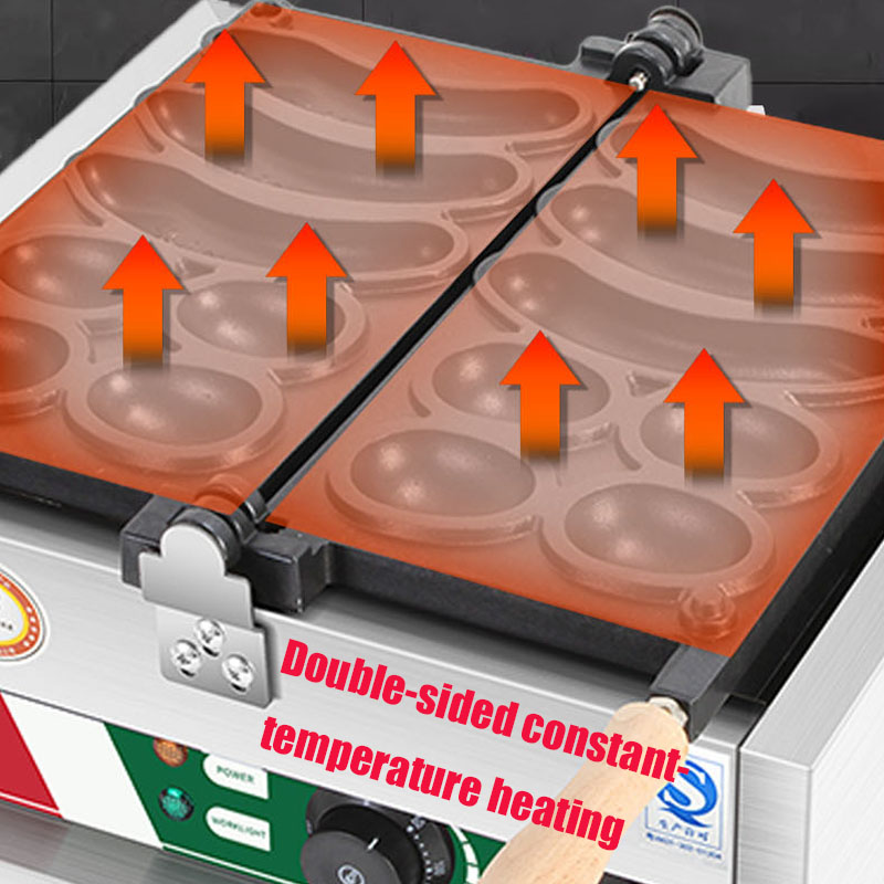4-hole 110V/220V Non-stick Rou - Mini Waffle Maker Machine ulasan dan harga