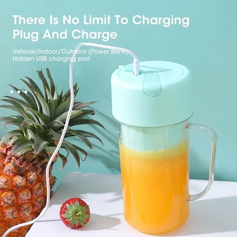Portable USB Rechargeable 300m - Portable Blender Usb Rechargeable ulasan dan harga