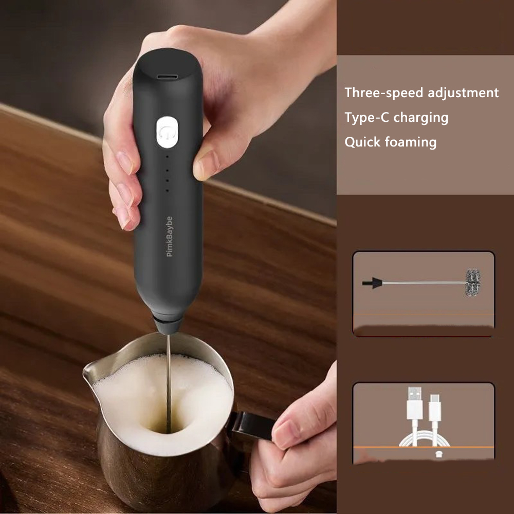 Electric Coffee Milk Foaming M - Electric Milk Frother Handheld ulasan dan harga