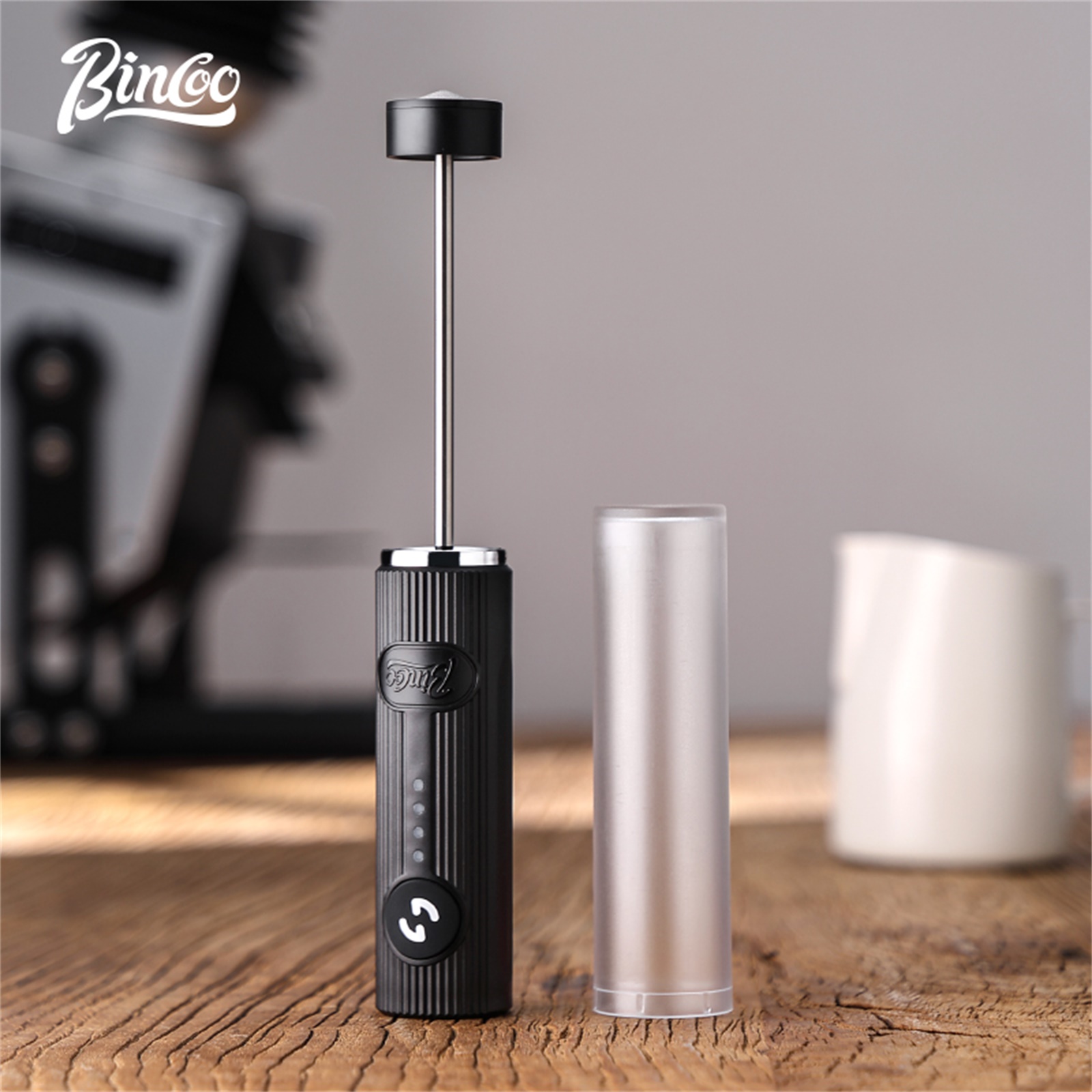 BINCOO Electric Coffee Frother - Electric Milk Frother Handheld ulasan dan harga