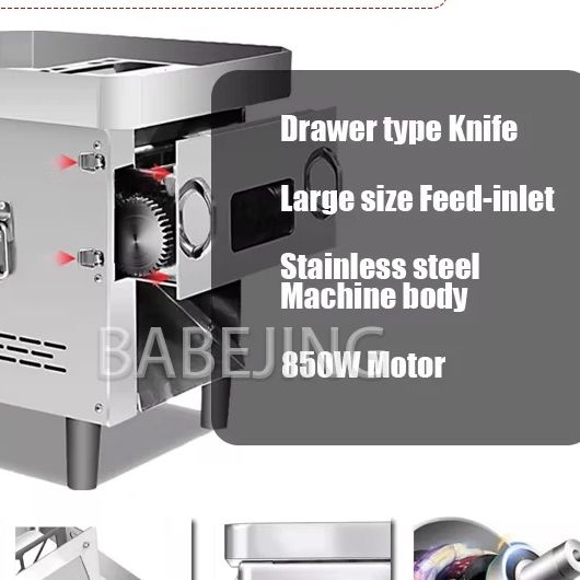 Multifunctional Stainless Stee - Automatic Meat Slicer Home ulasan dan harga