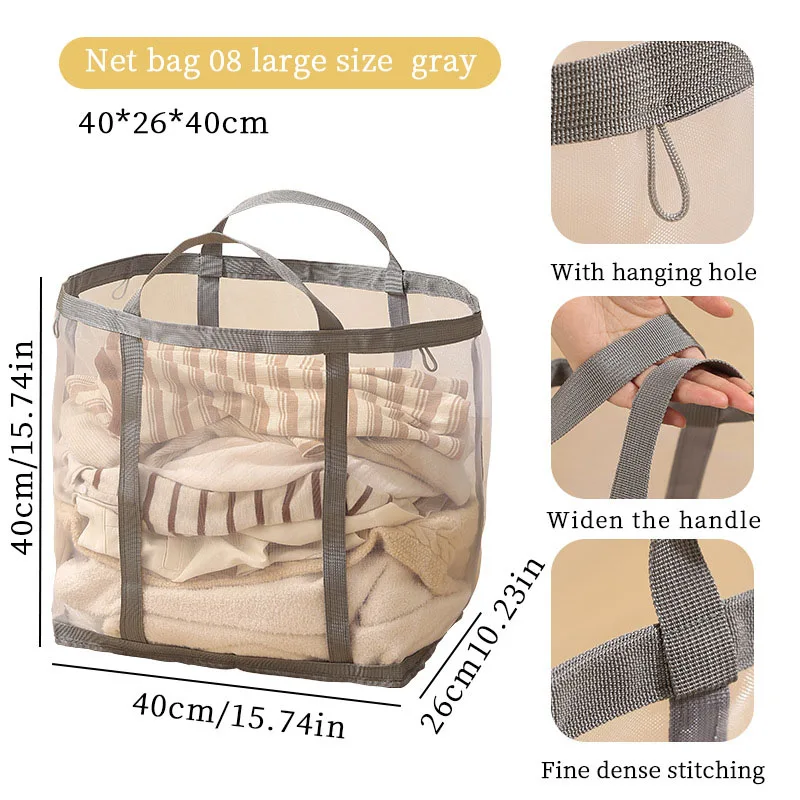 Mesh Laundry Basket Nylon With - Laundry ulasan dan harga