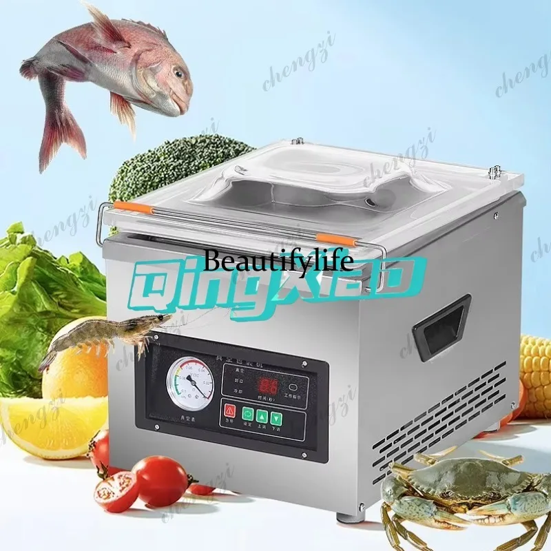 K182 Commercial Automatic Food - Food Vacuum Sealer Machine ulasan dan harga